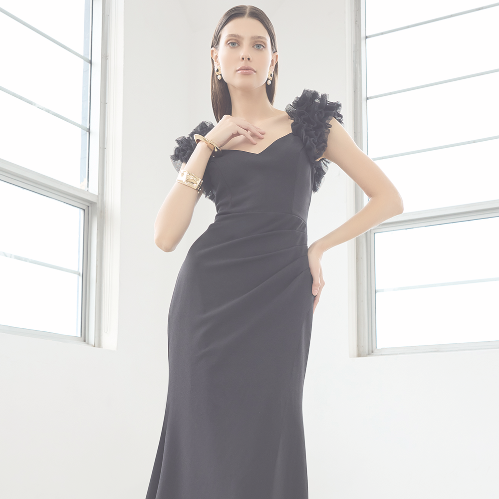 Black & White Bridesmaids Dresses | Montique Musings | Style & Inspiration Black & White Bridesmaids Dresses | Montique Musings | Style & Inspiration