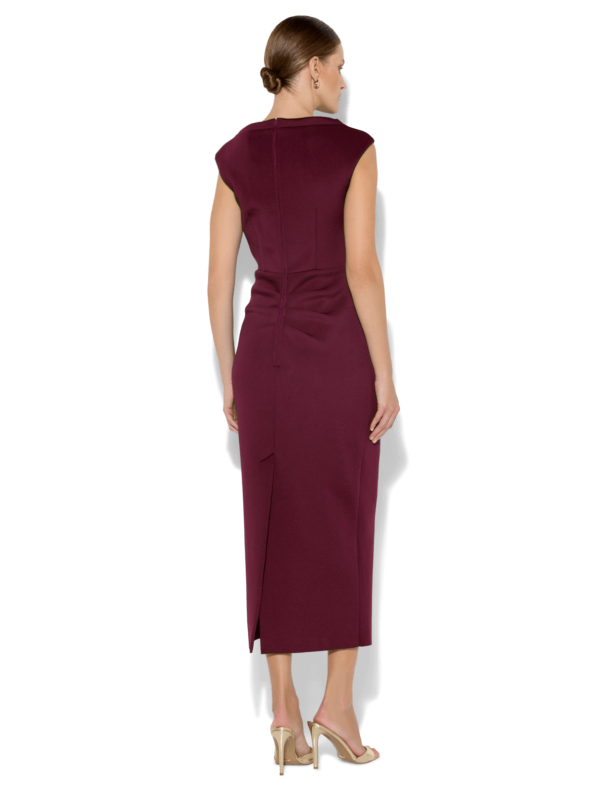 Anya Merlot Cocktail Dress