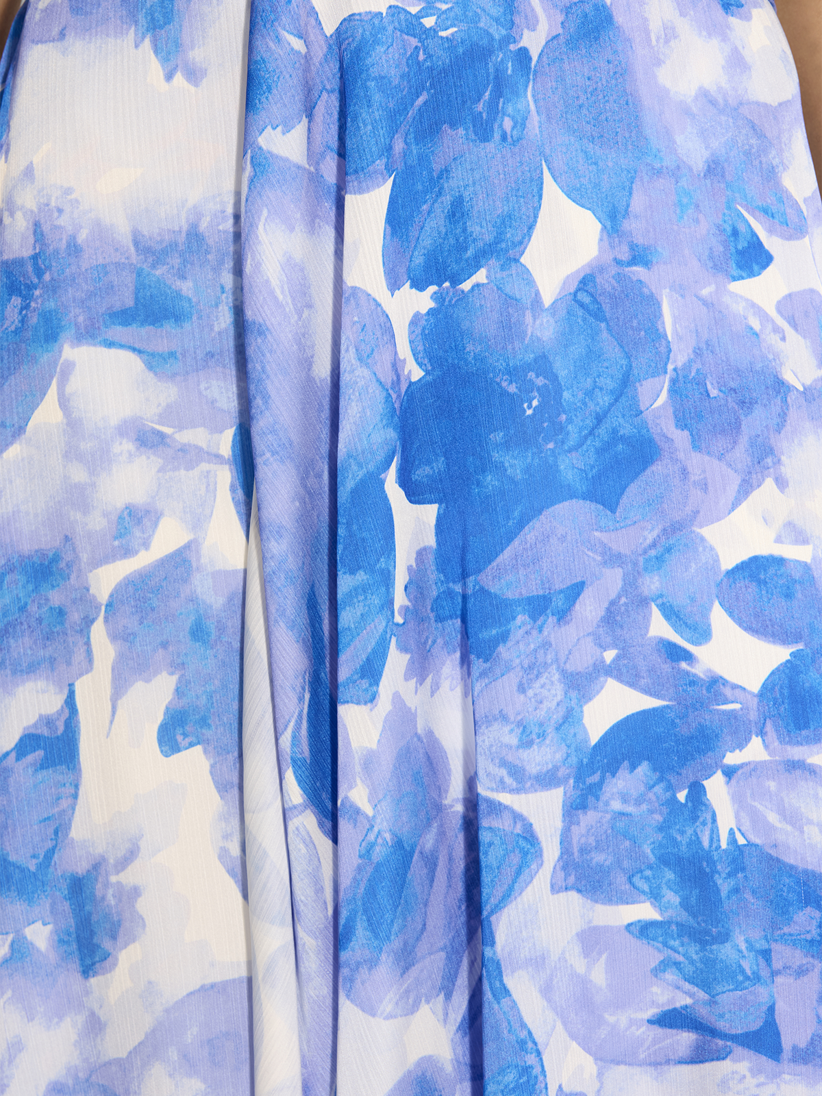 Alaya Sapphire Floral Print Dress