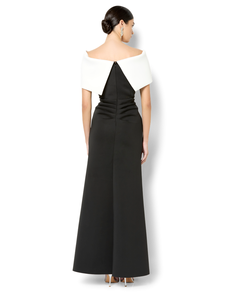 Amari Duotone Off The Shoulder Gown