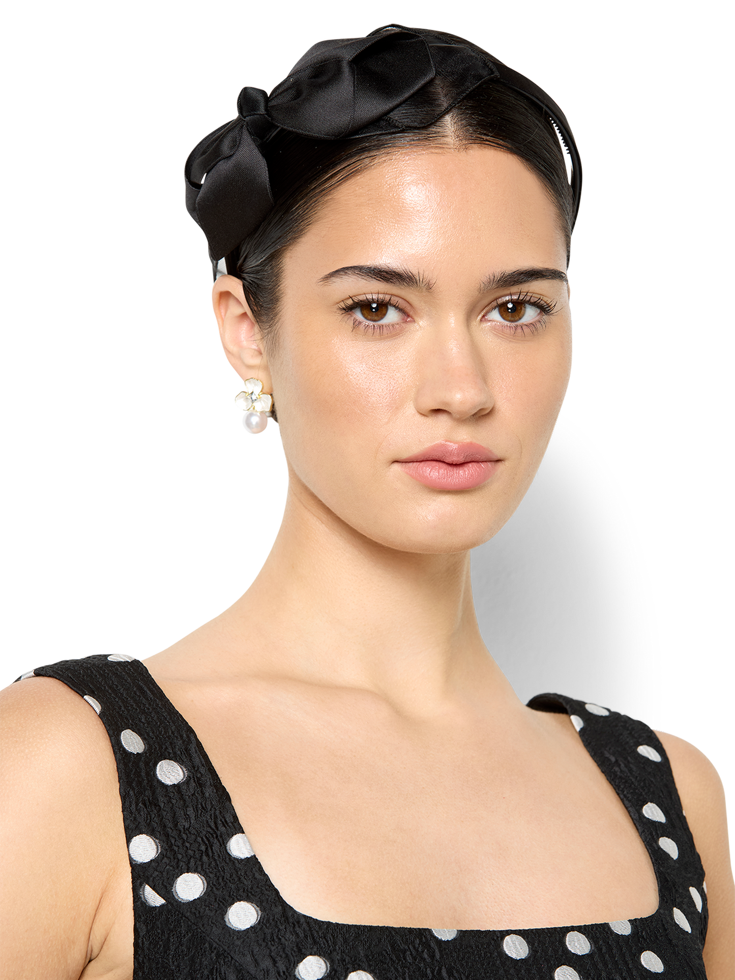 Dorit Black Bow Headband