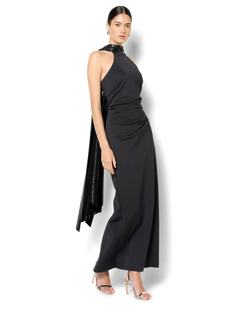 Ashwin Black Maxi Dress