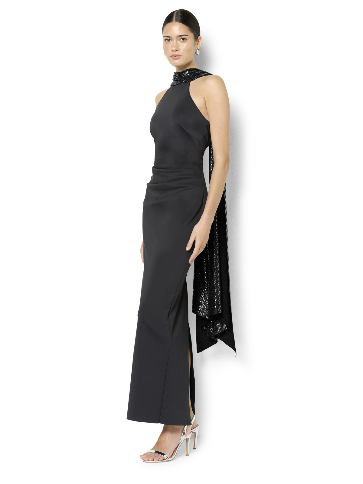 Ashwin Black Maxi Dress