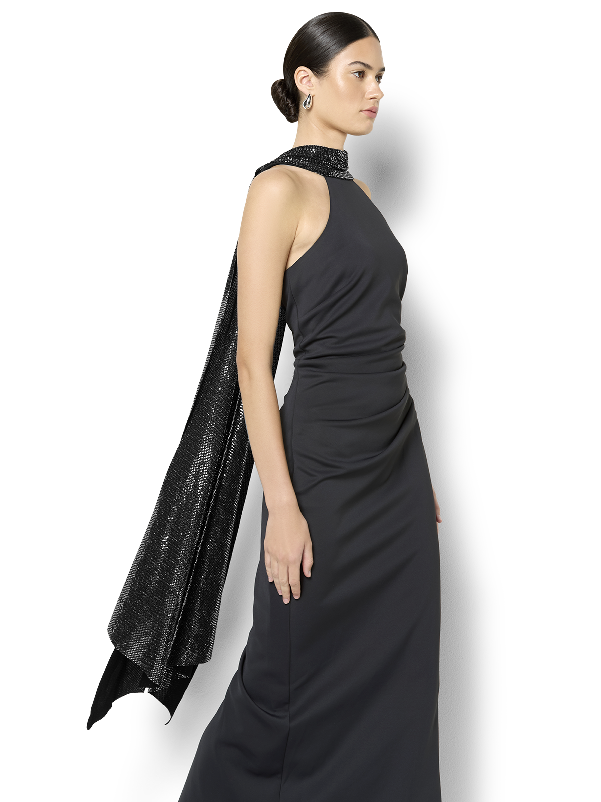 Ashwin Black Maxi Dress