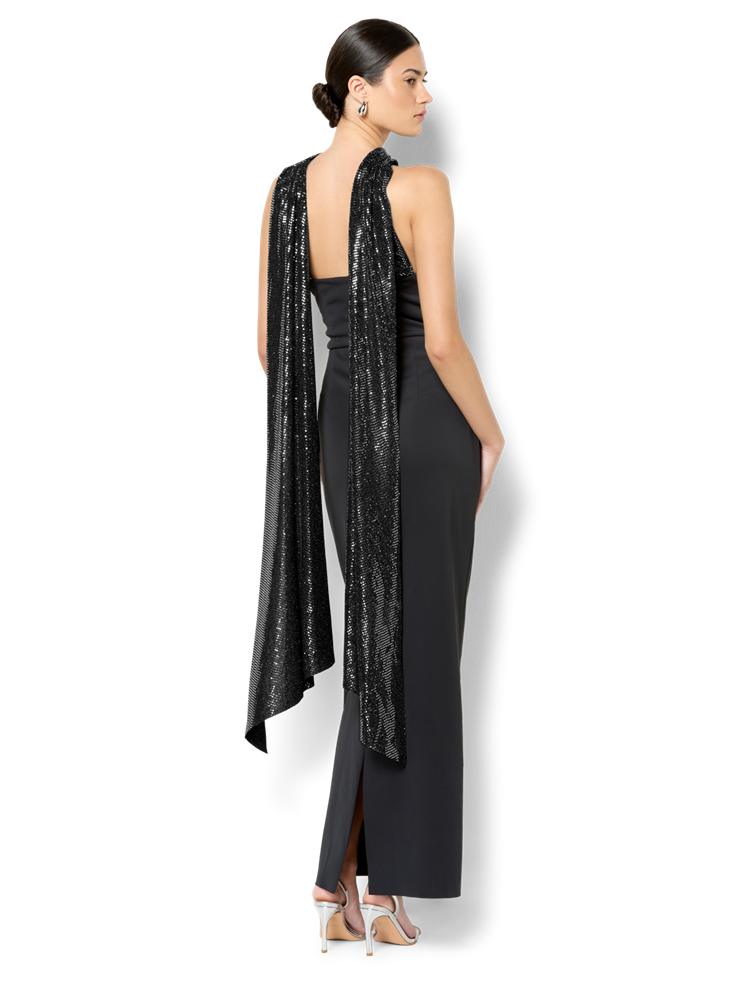 Ashwin Black Maxi Dress