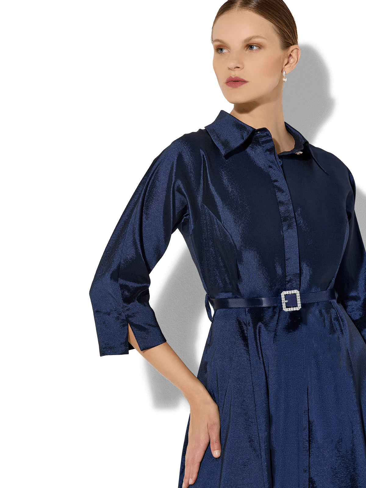 Baci Navy Cocktail Dress