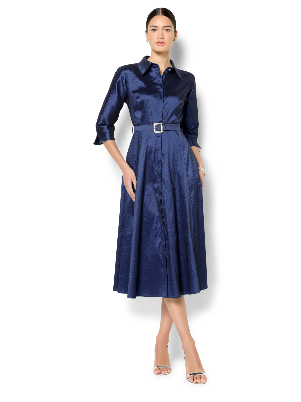 Baci Navy Cocktail Dress
