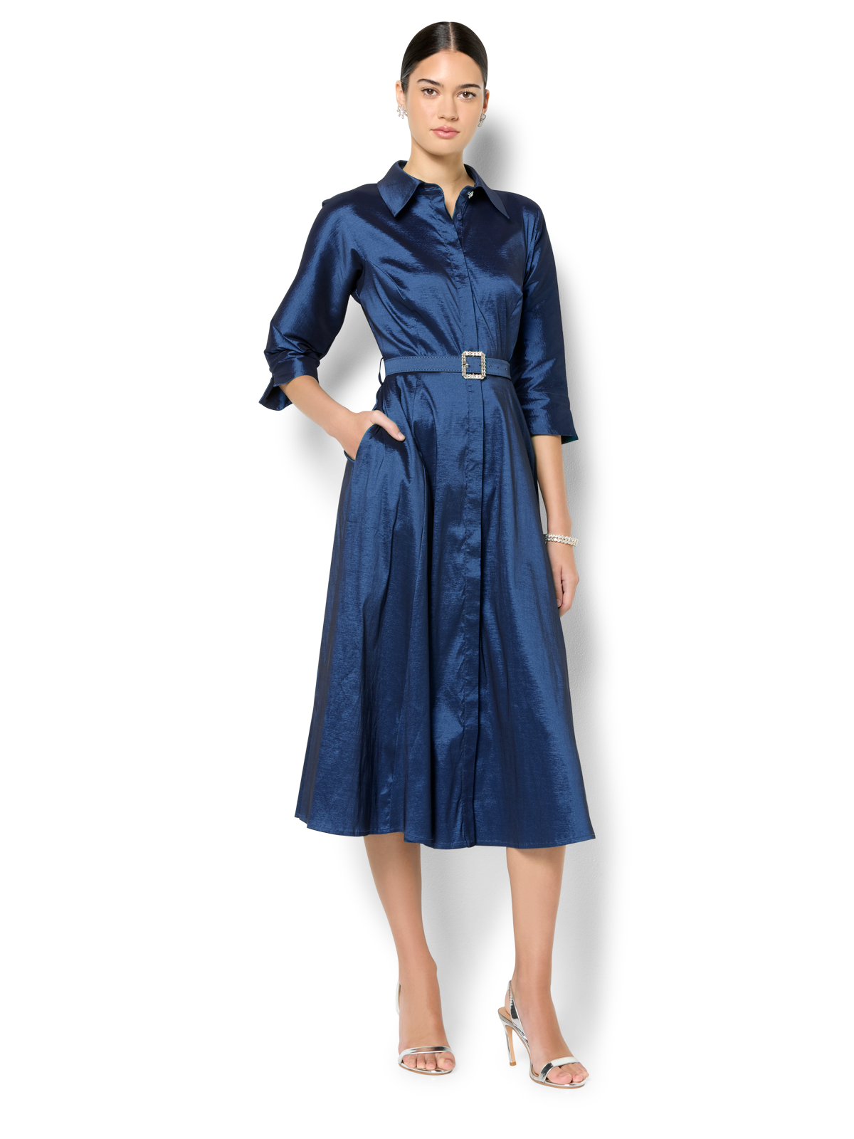 Baci Navy Cocktail Dress