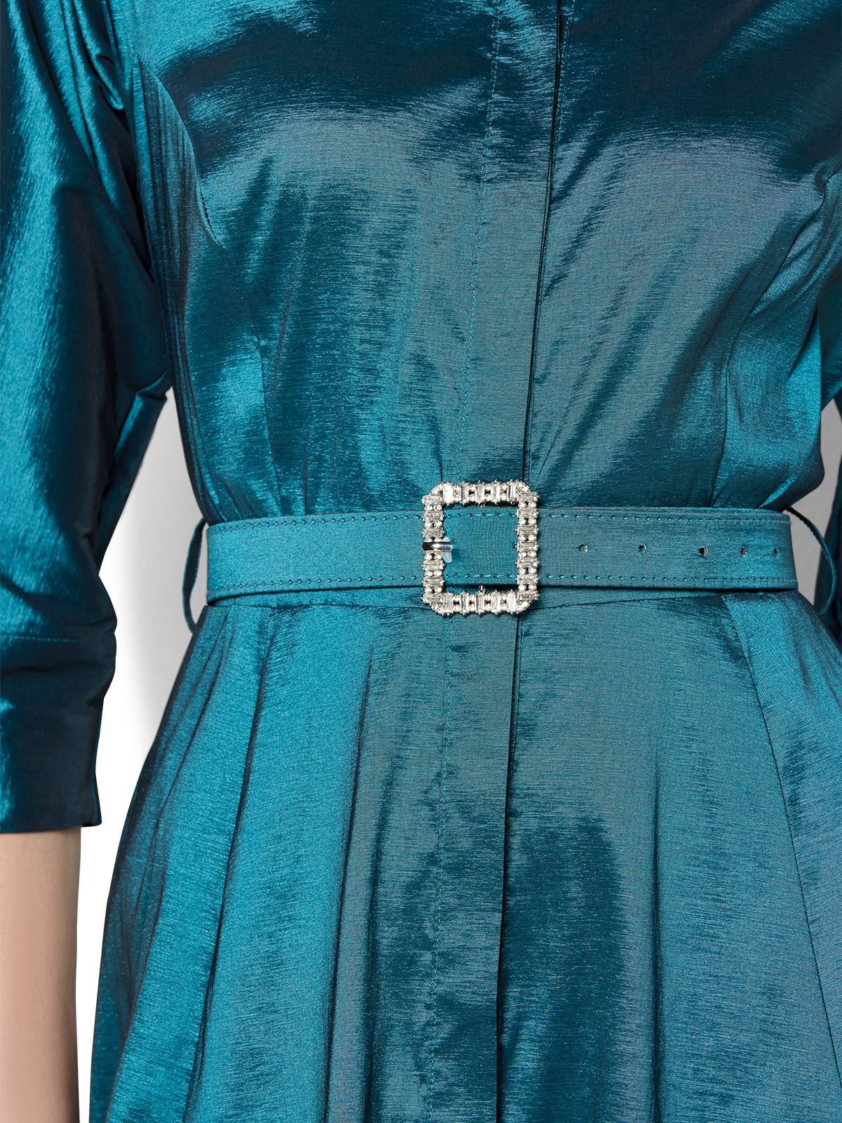 Baci Petrol Cocktail Dress
