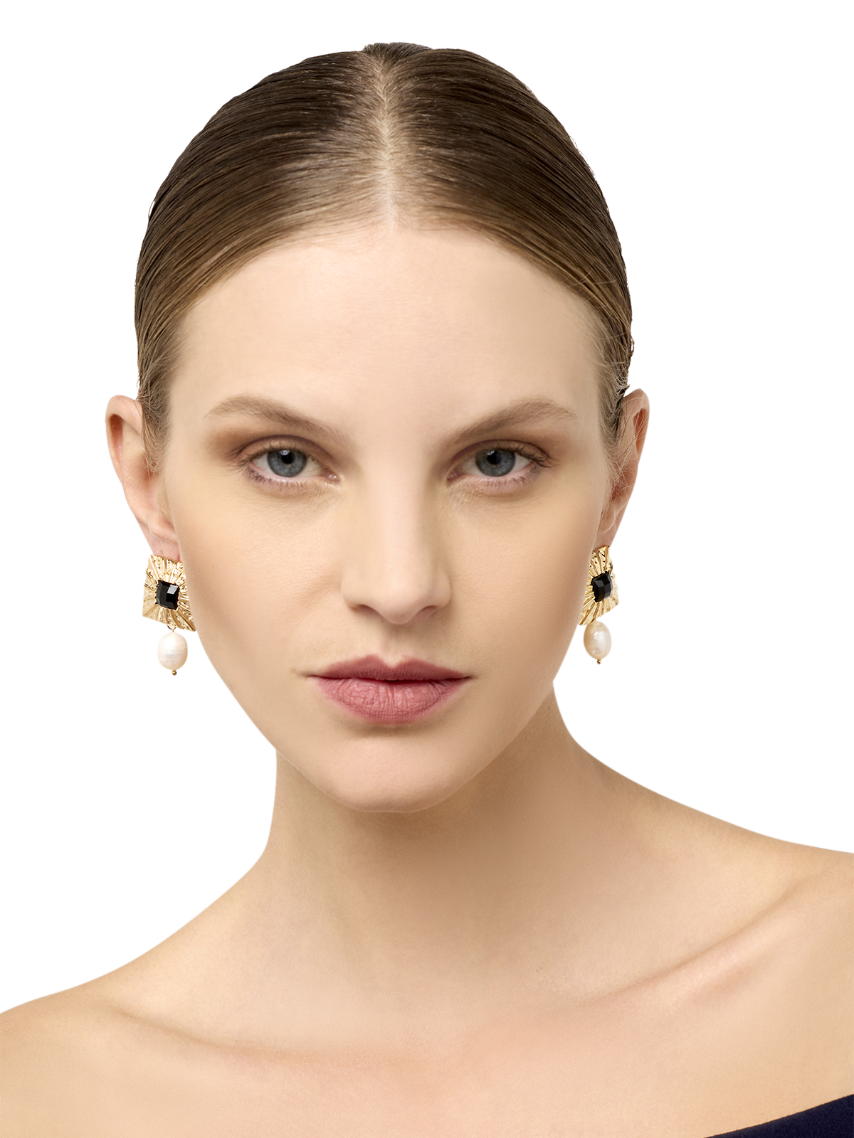 Veda Pearl Baroque Earrings