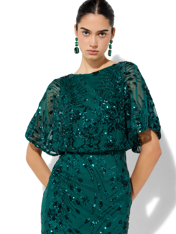 Honour Emerald Cocktail Dress