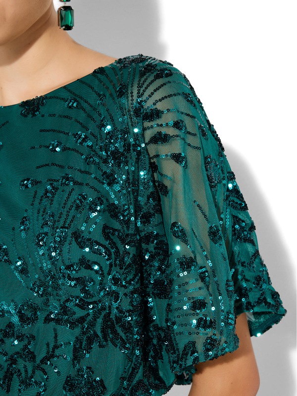 Honour Emerald Cocktail Dress