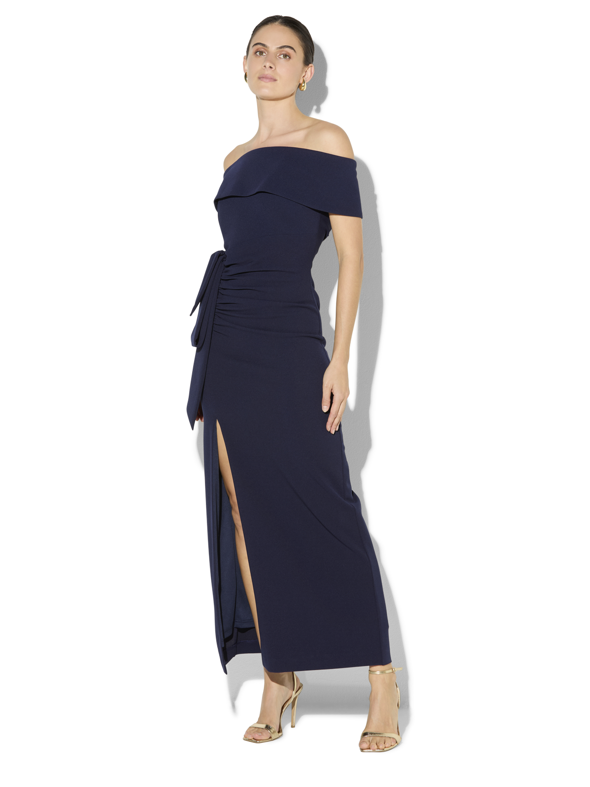 Khloe Navy Gown