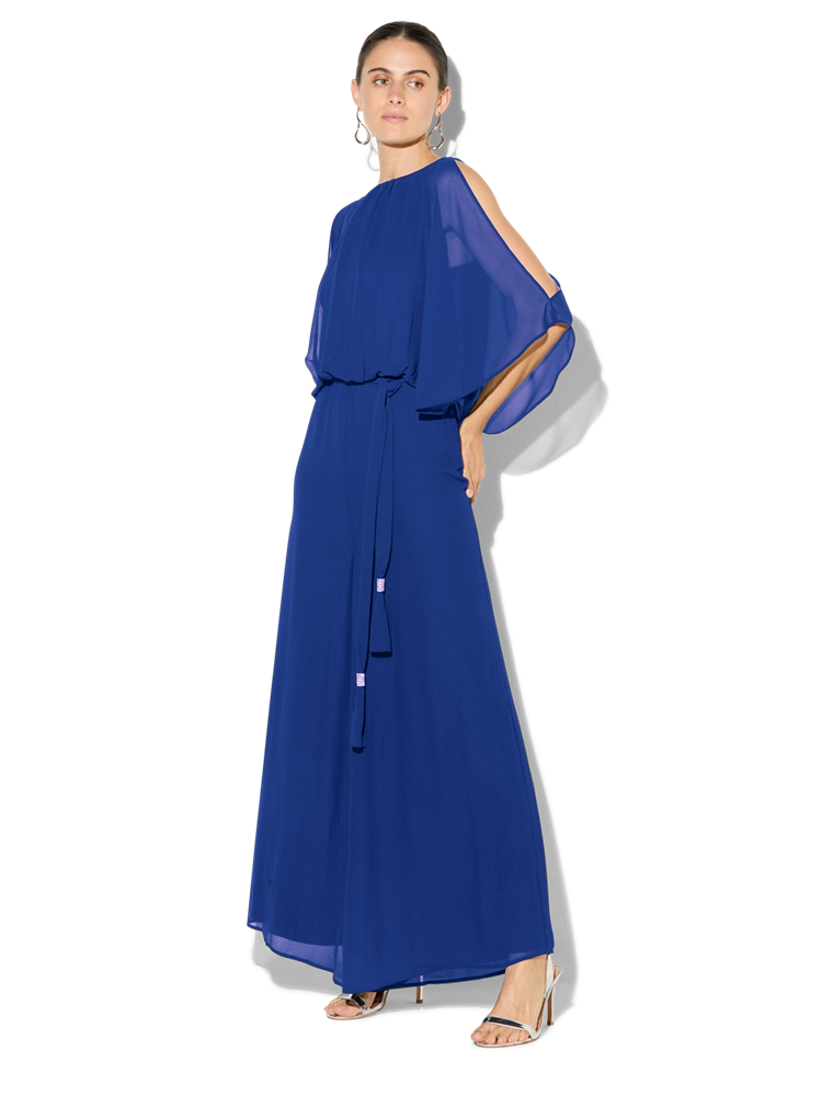 Lucien Sapphire Chiffon Jumpsuit