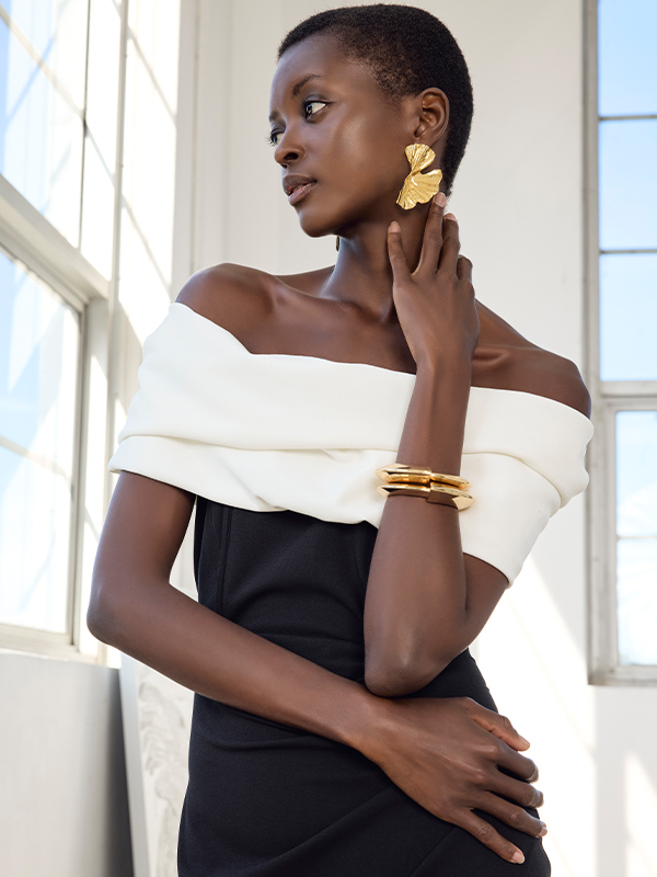 Nadja Gold Bangle