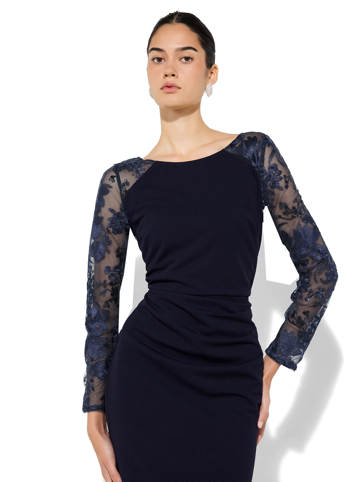 Milan Navy Gown