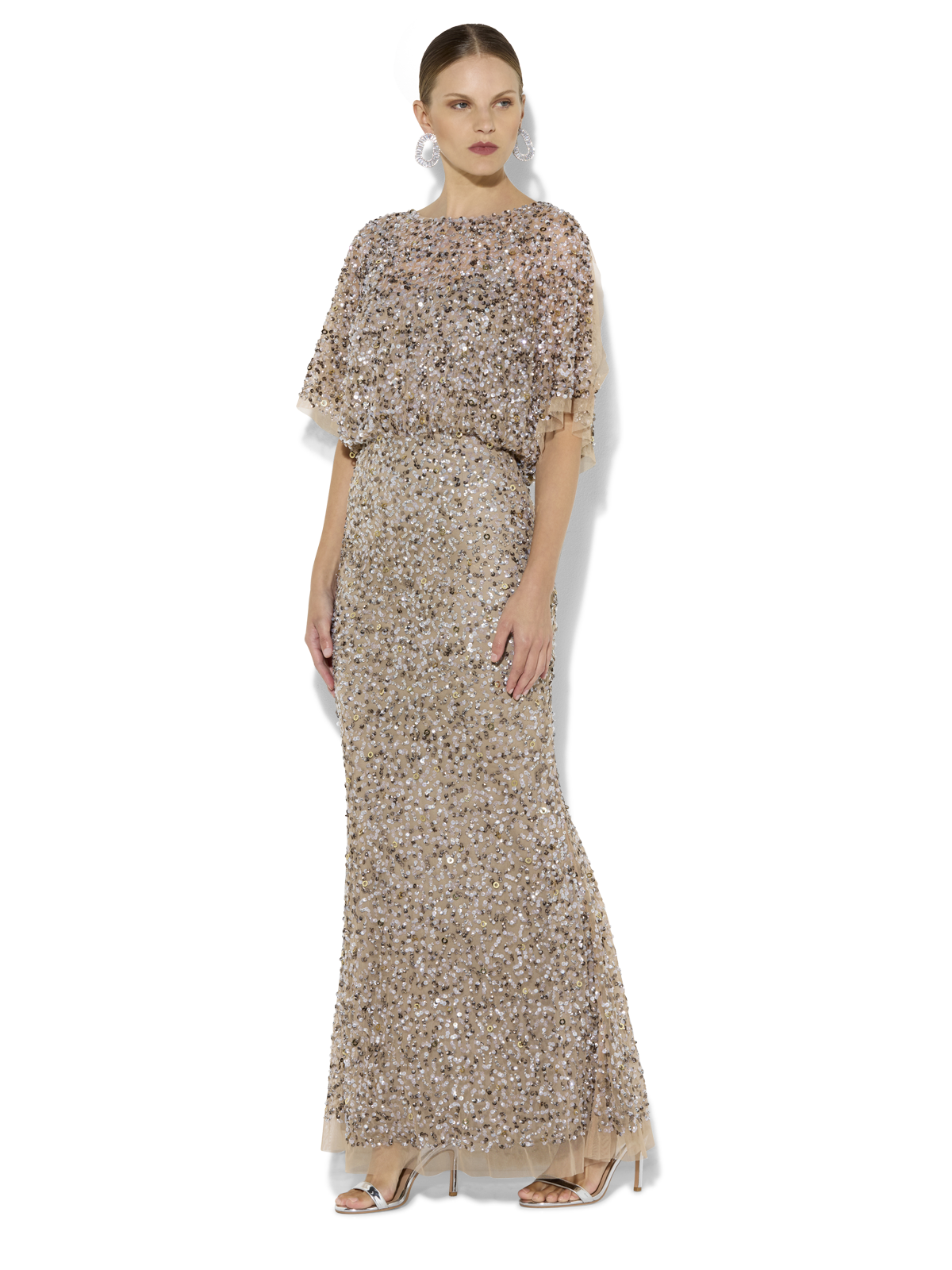 Mimi Hand Beaded Gown