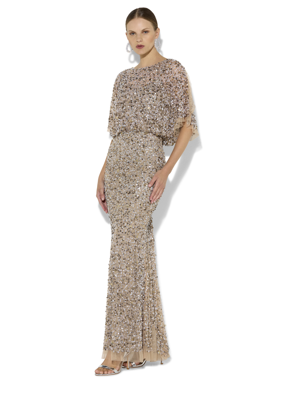 Mimi Hand Beaded Gown