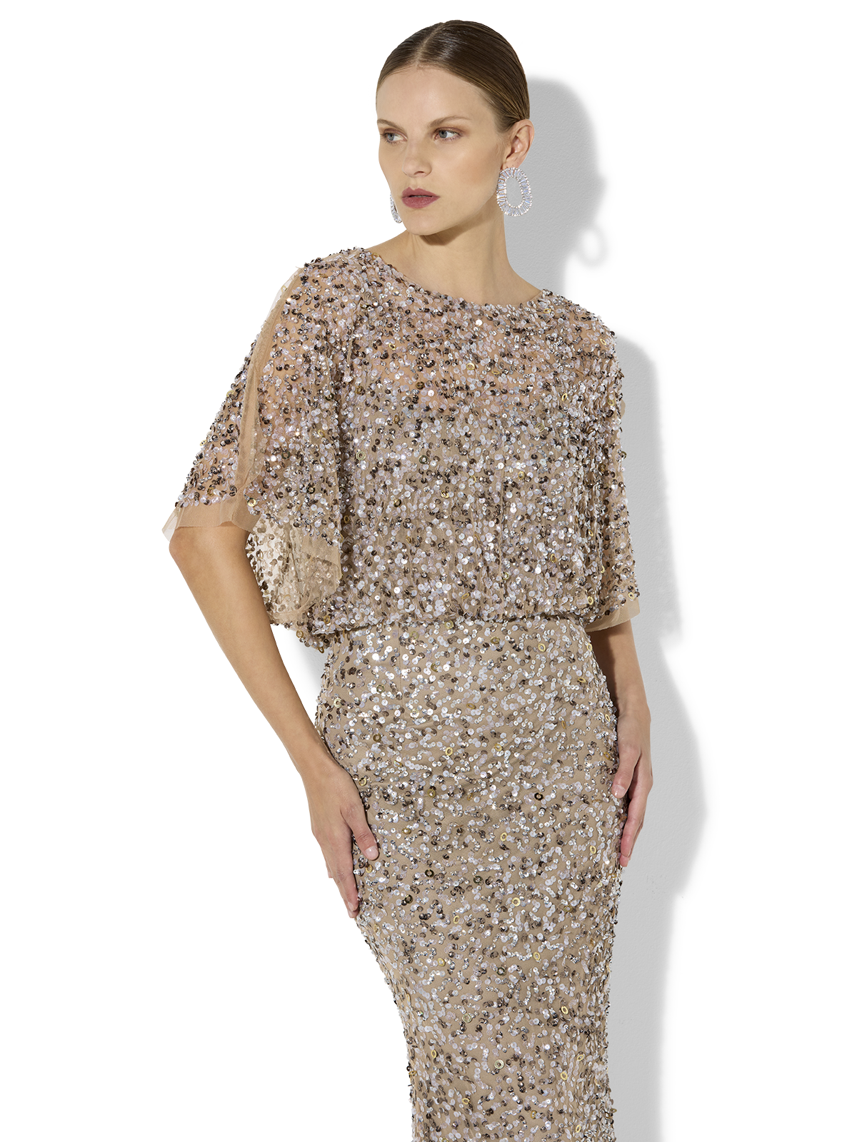 Mimi Hand Beaded Gown