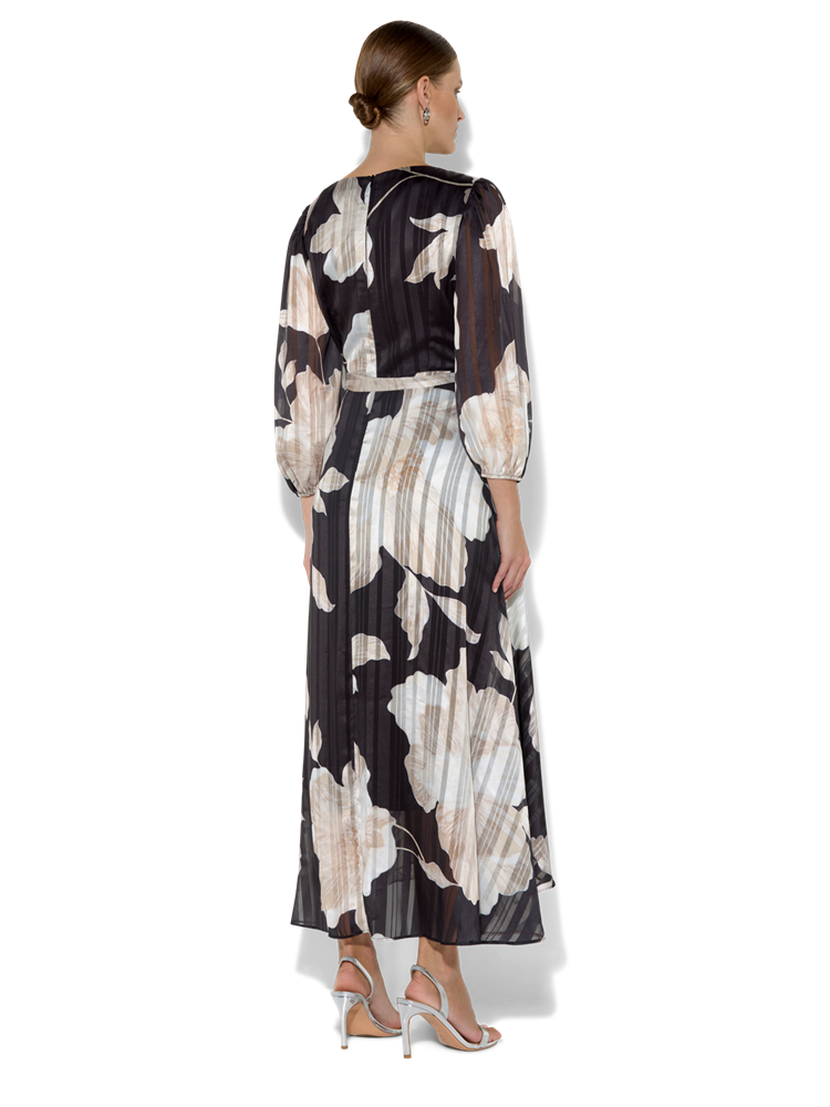 Soraya Caramel Printed Dress