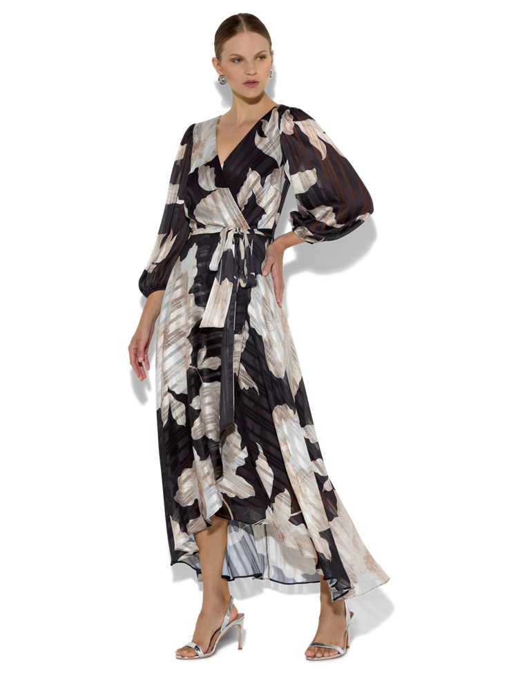 Soraya Caramel Printed Dress
