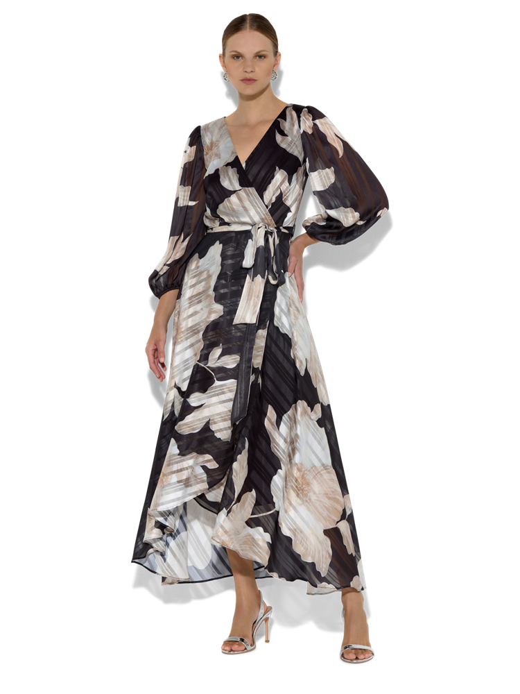 Soraya Caramel Printed Dress