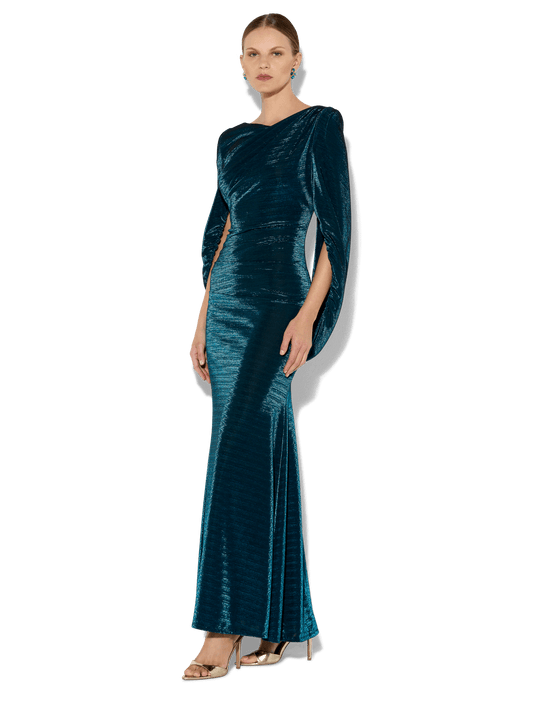 Sydney Petrol Metallic Gown