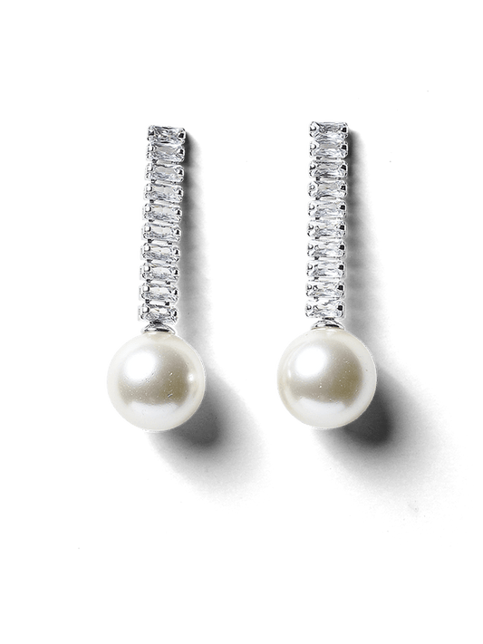 Emaline Pearl Earrings by Montique