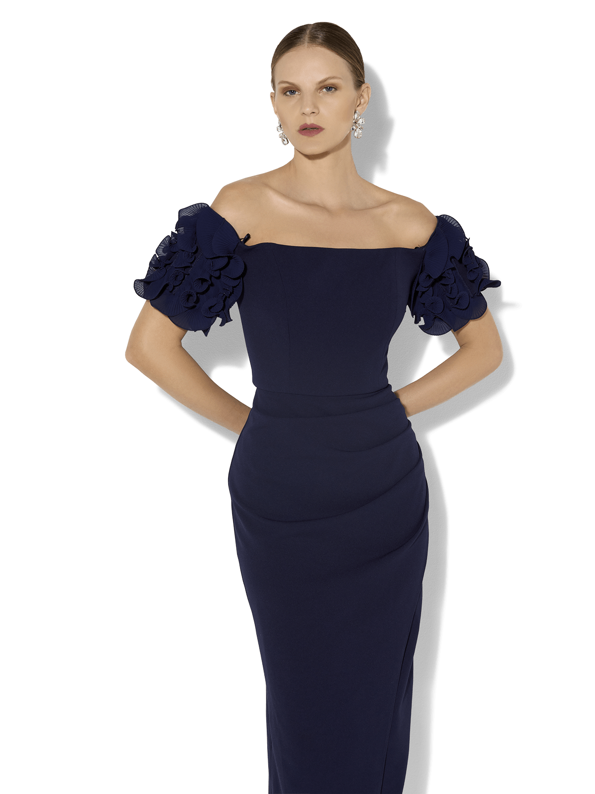Frida Navy Cocktail Dress