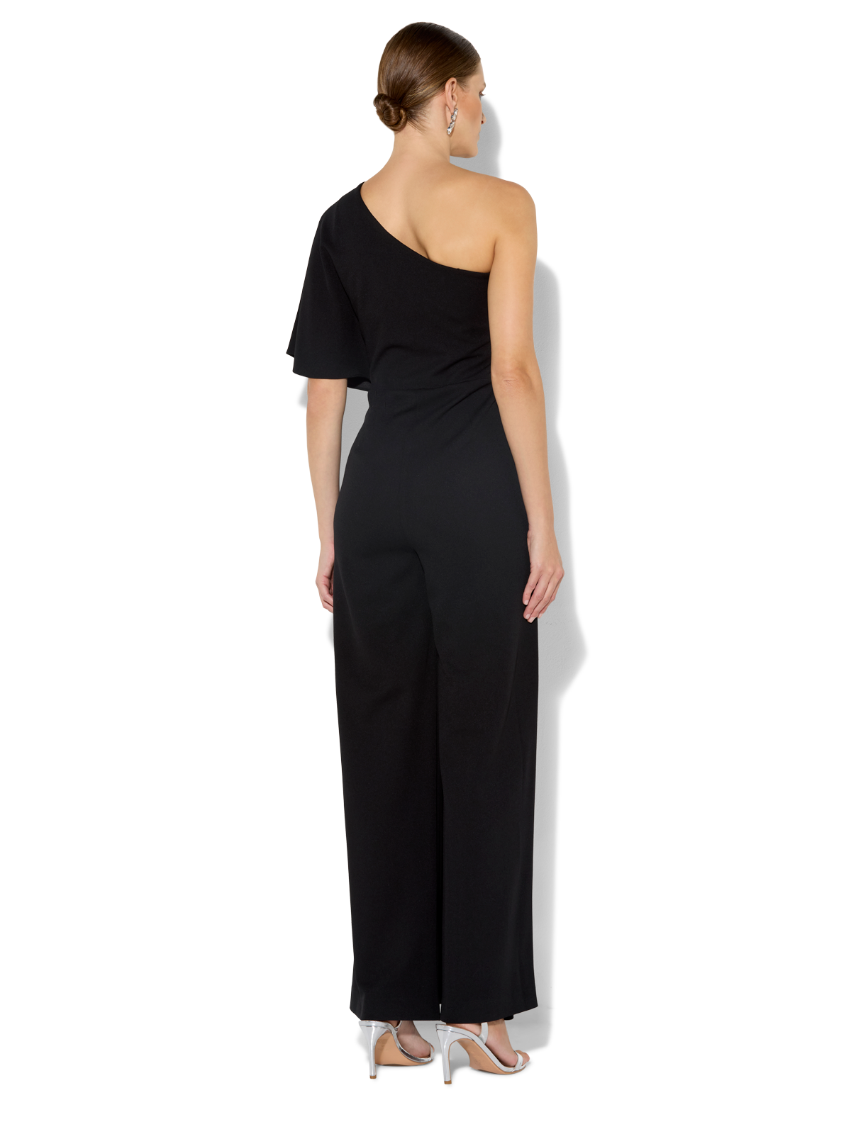 Harper Black One Shoulder Jumpsuit