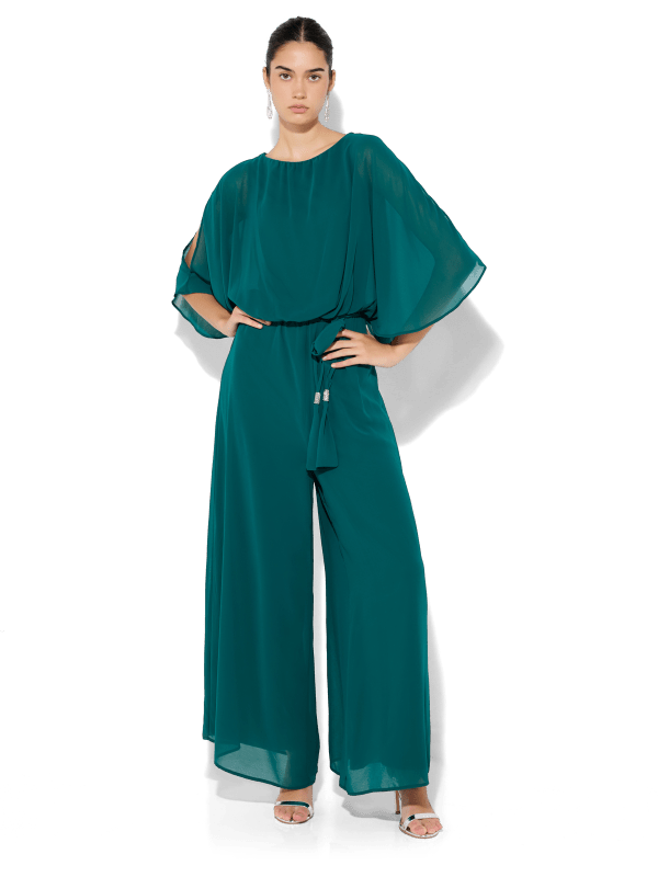 Chiffon jumpsuit shop