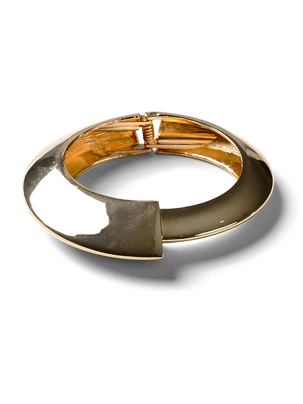 Nadja Gold Bangle by Montique