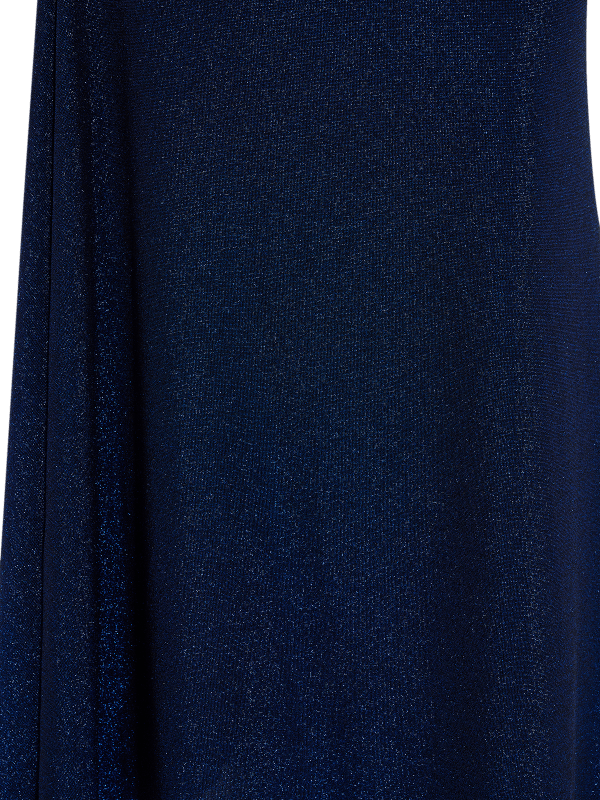 Peta Sapphire Lurex Gown by Montique