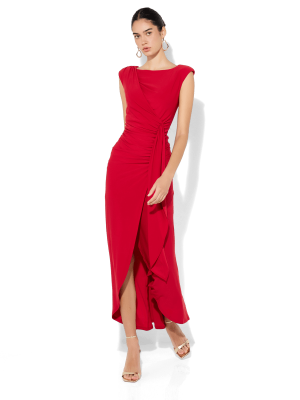 Romy Red Dress by Montique