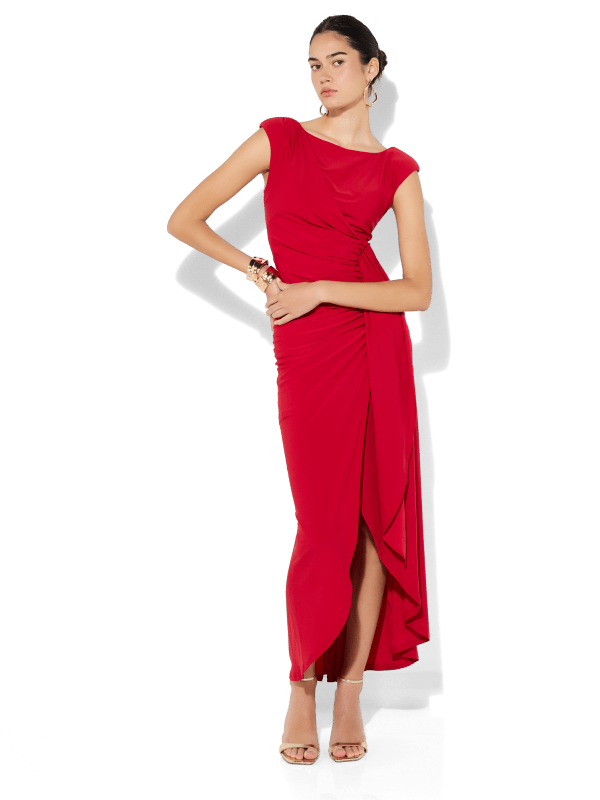 Romy Red Dress by Montique