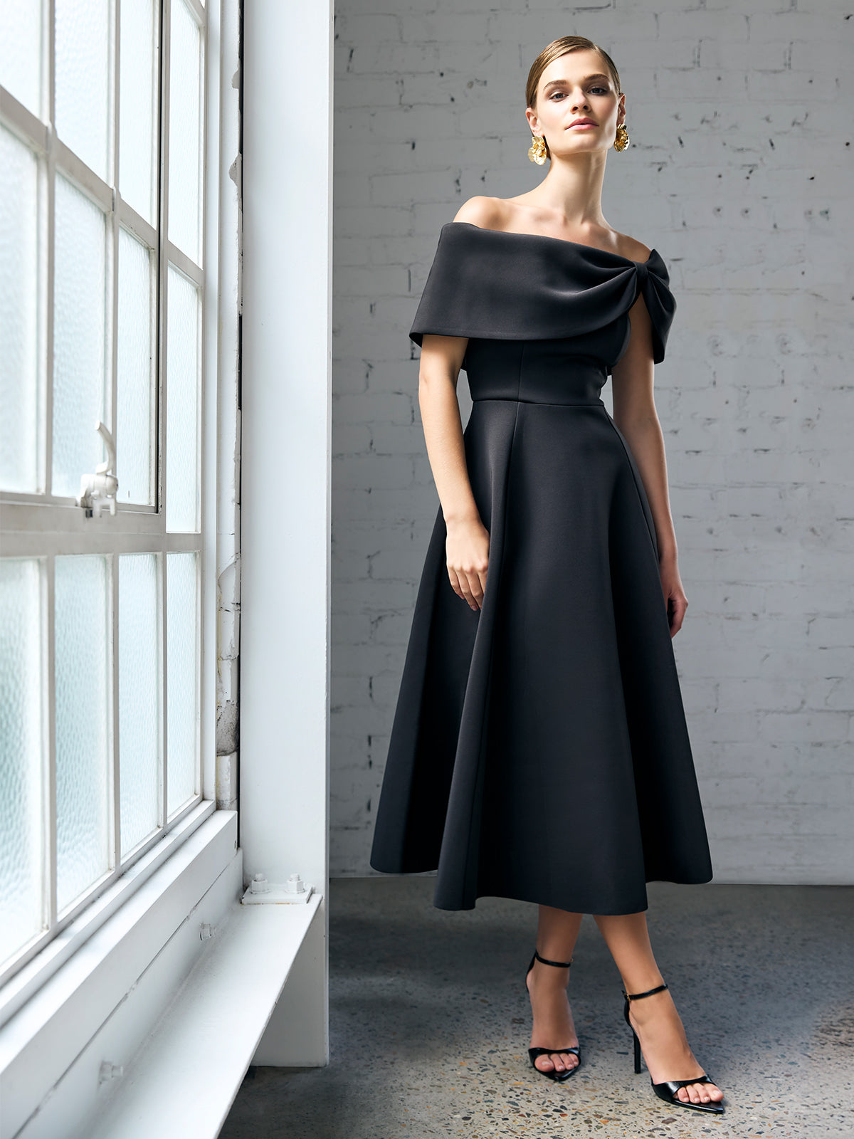 Rowan Black Cocktail Dress - Montique Clothing Rowan Black Cocktail Dress - Montique Clothing