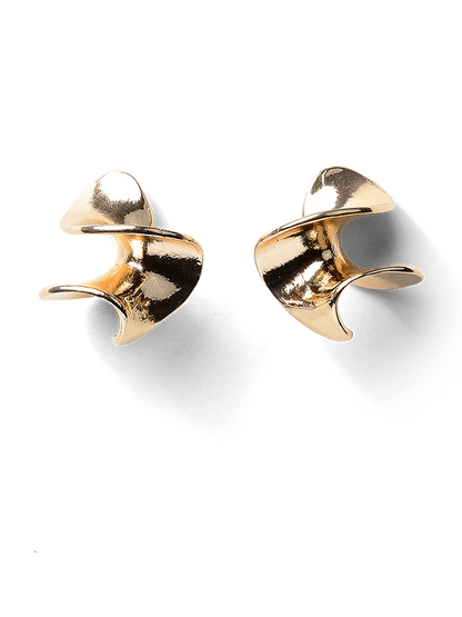 Rowan Gold Earrings by Montique