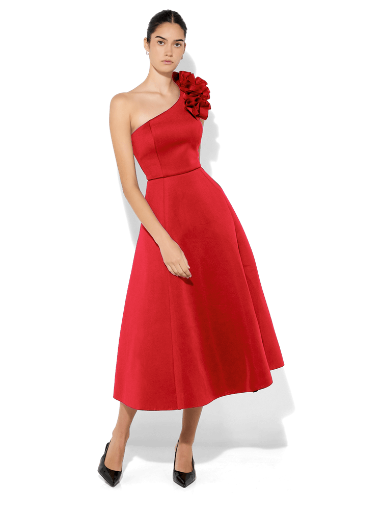 Skye Red Cocktail Dress