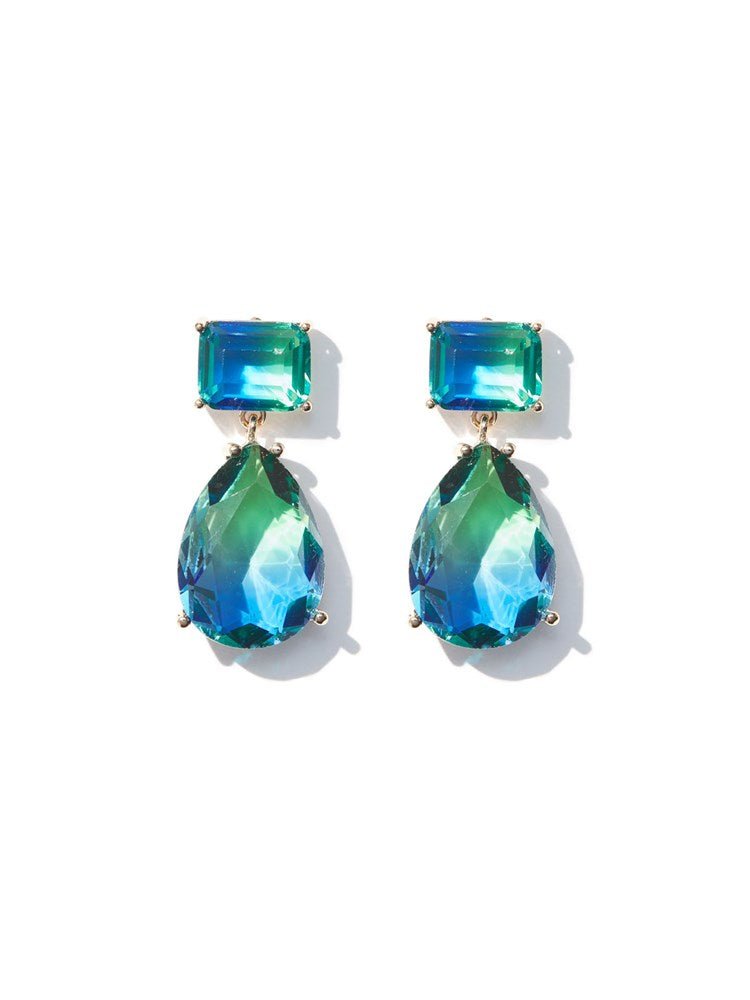 Aria Blue Earrings by Montique