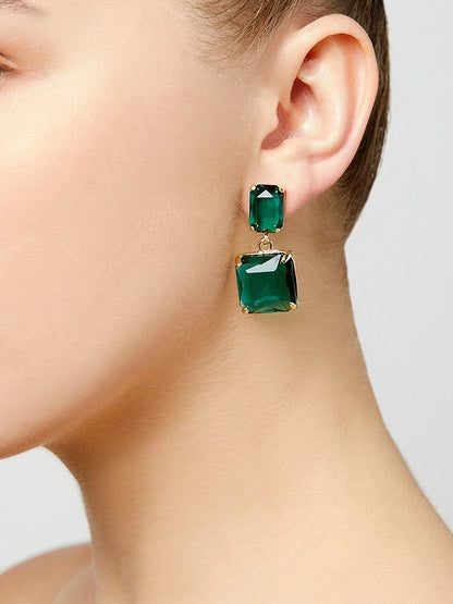 Belle Emerald Earrings by Montique