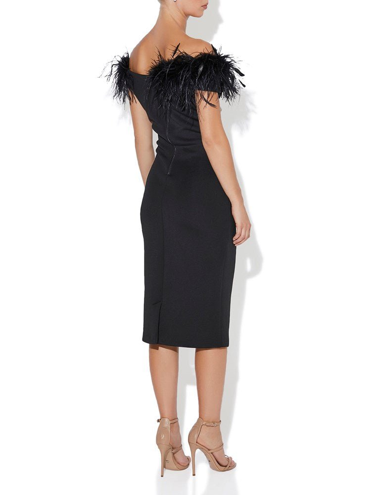 Charlie Black Cocktail Dress by Montique