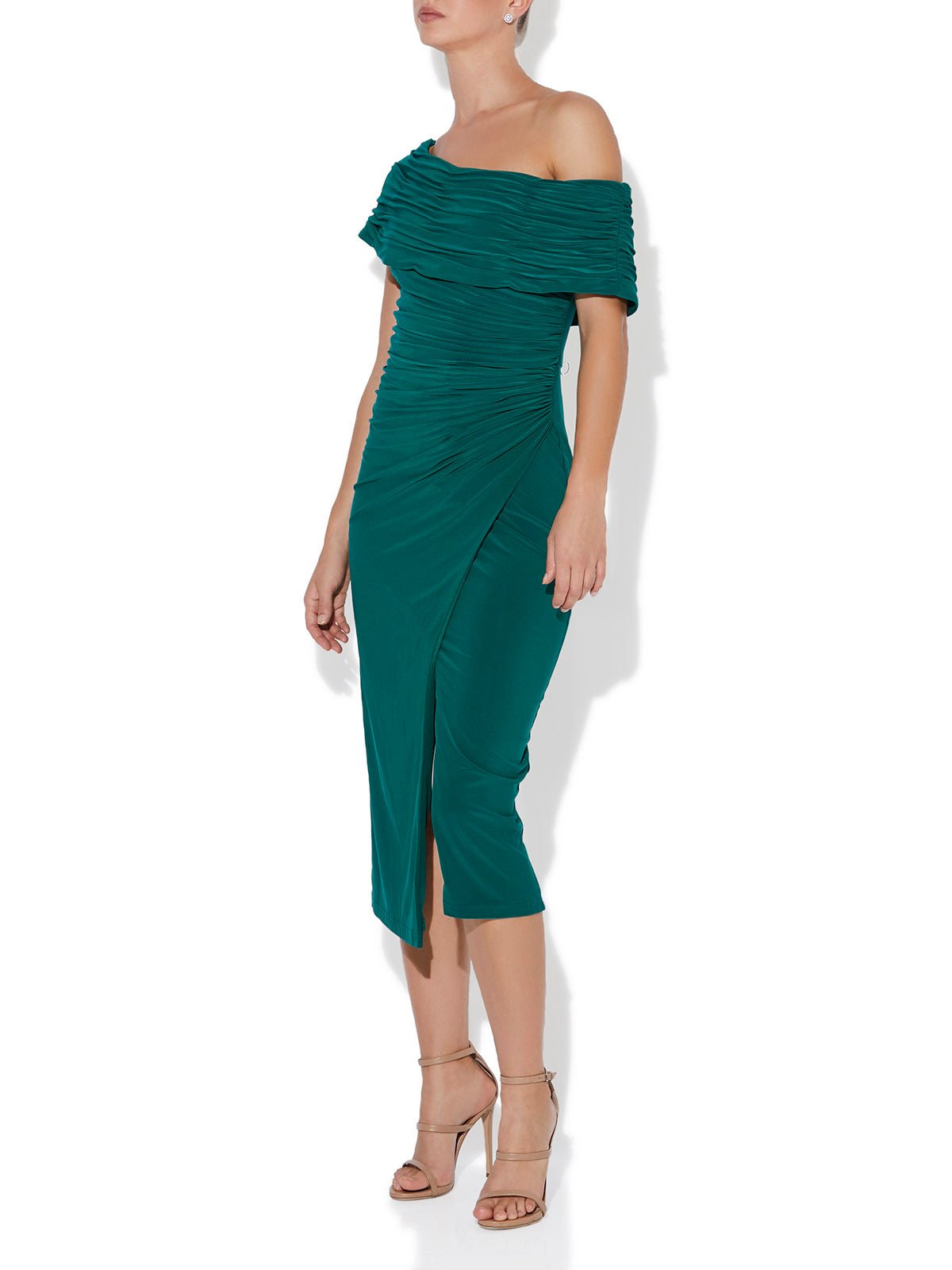 Claudia Emerald Dress by Montique