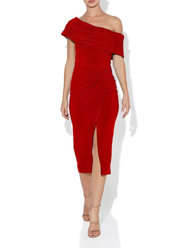 Claudia Red Dress by Montique