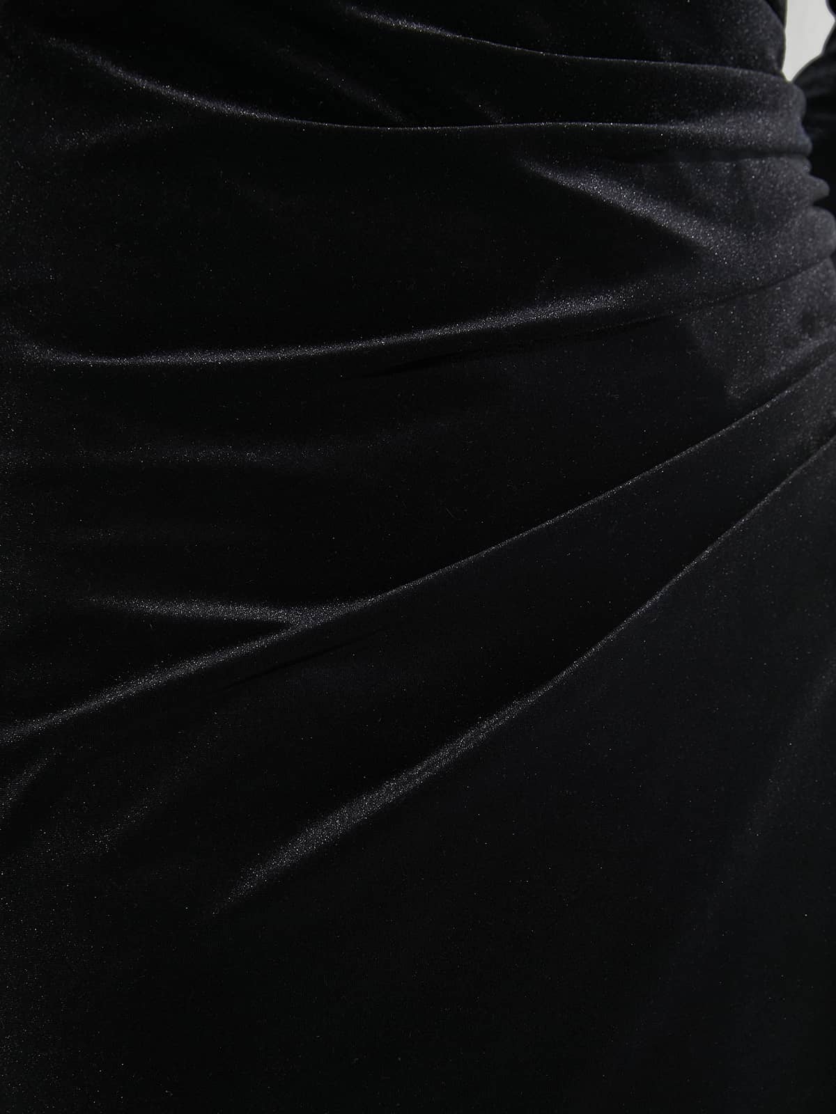 Elva Black Gown by Montique