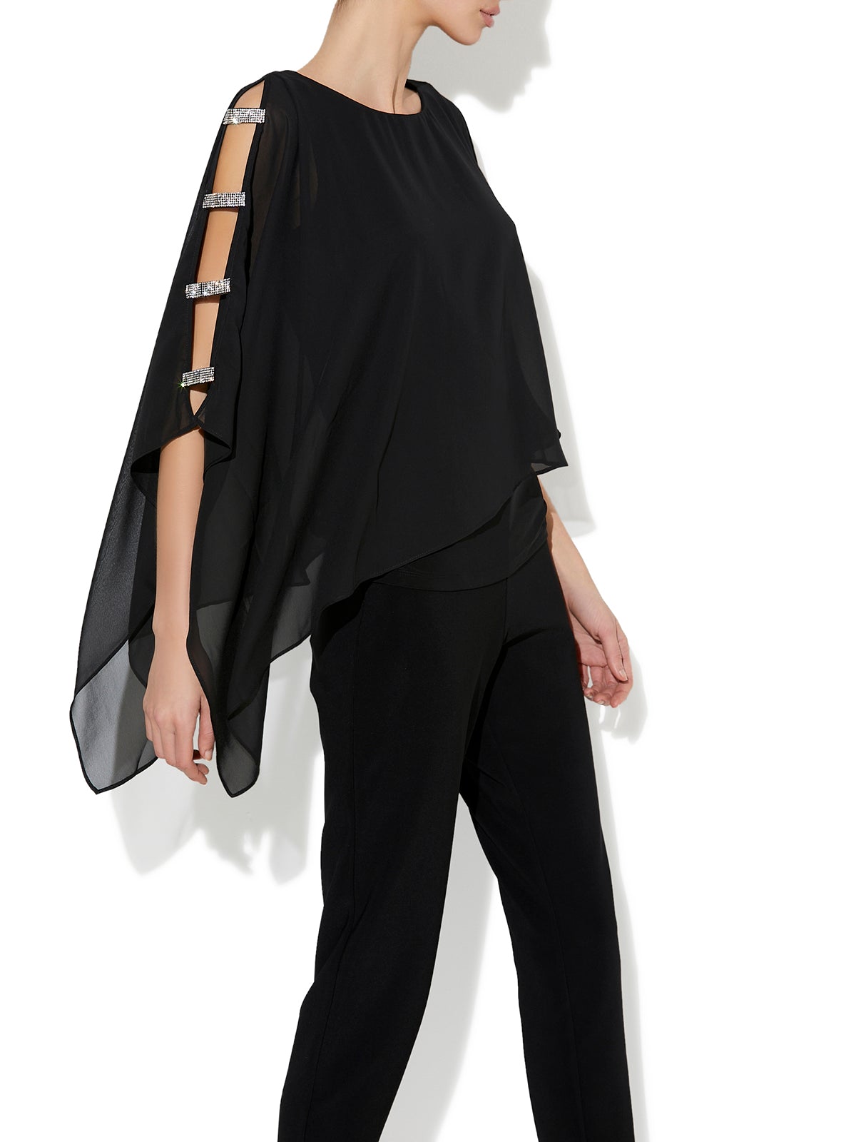 Francis Chiffon Overlay Top by Montique