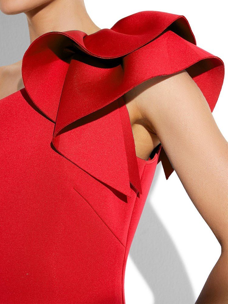 Jamie Tangerine Cocktail Dress by Montique