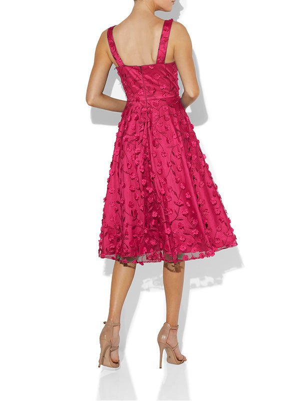 Kelsey Hot Pink Dress by Montique