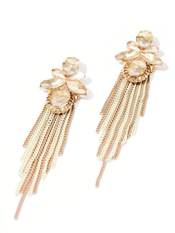 Lina Gold Earrings by Montique