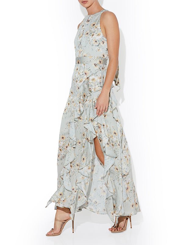 Lyla Sage Print Maxi by Montique