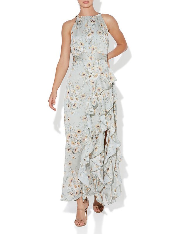 Lyla Sage Print Maxi by Montique